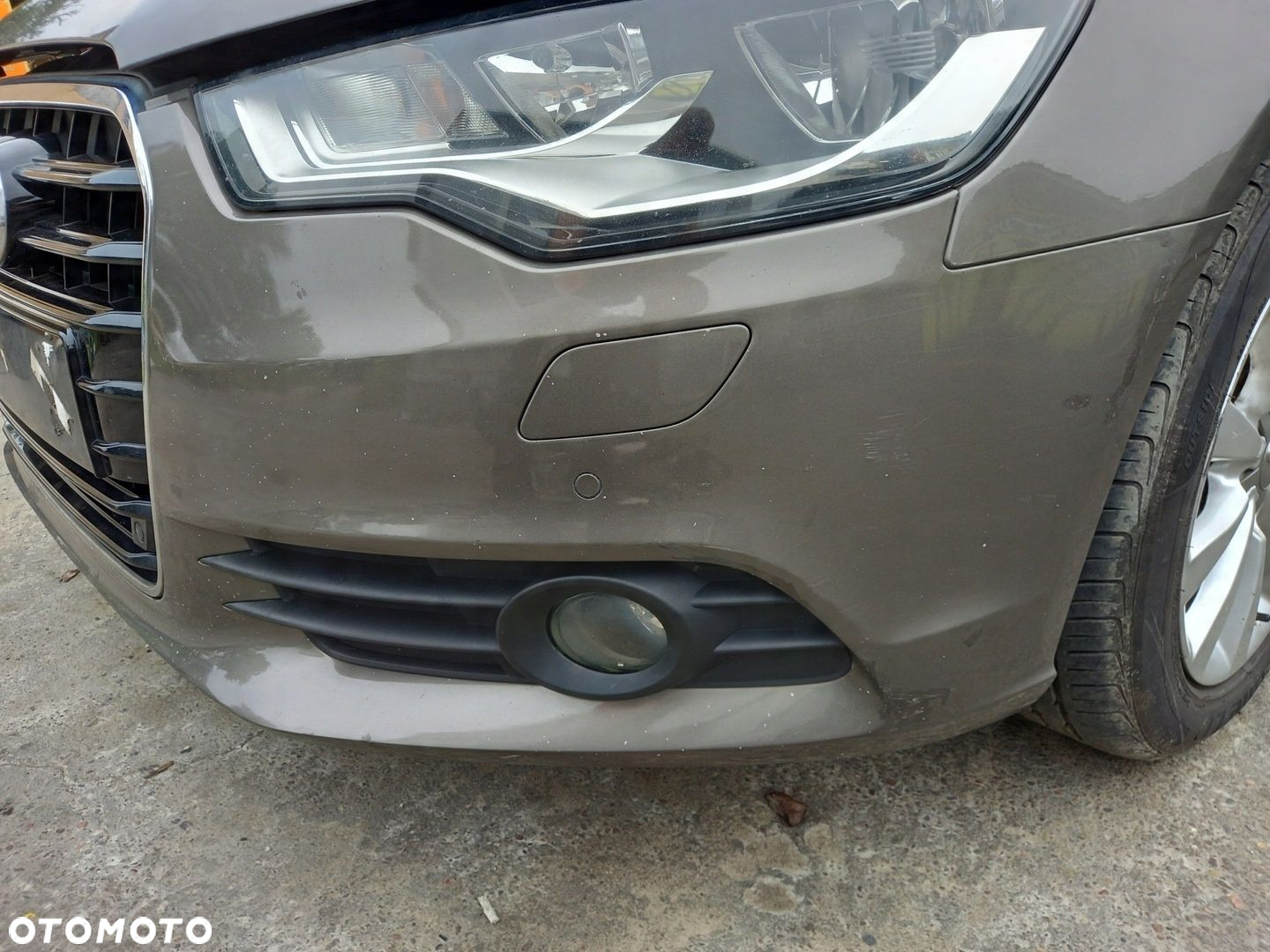 AUDI A6 C7 ZDERZAK PRZÓD PRZEDNI LY1P - 6