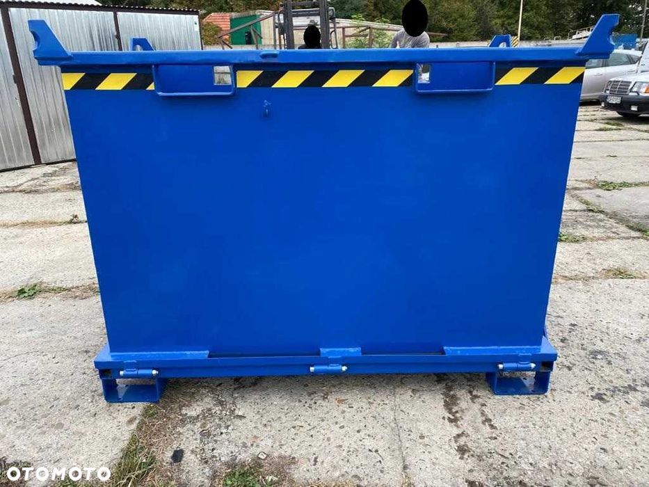 Kontener Z Otwieranym Dnem- Samowyładowczy PMDB 1500L - 3