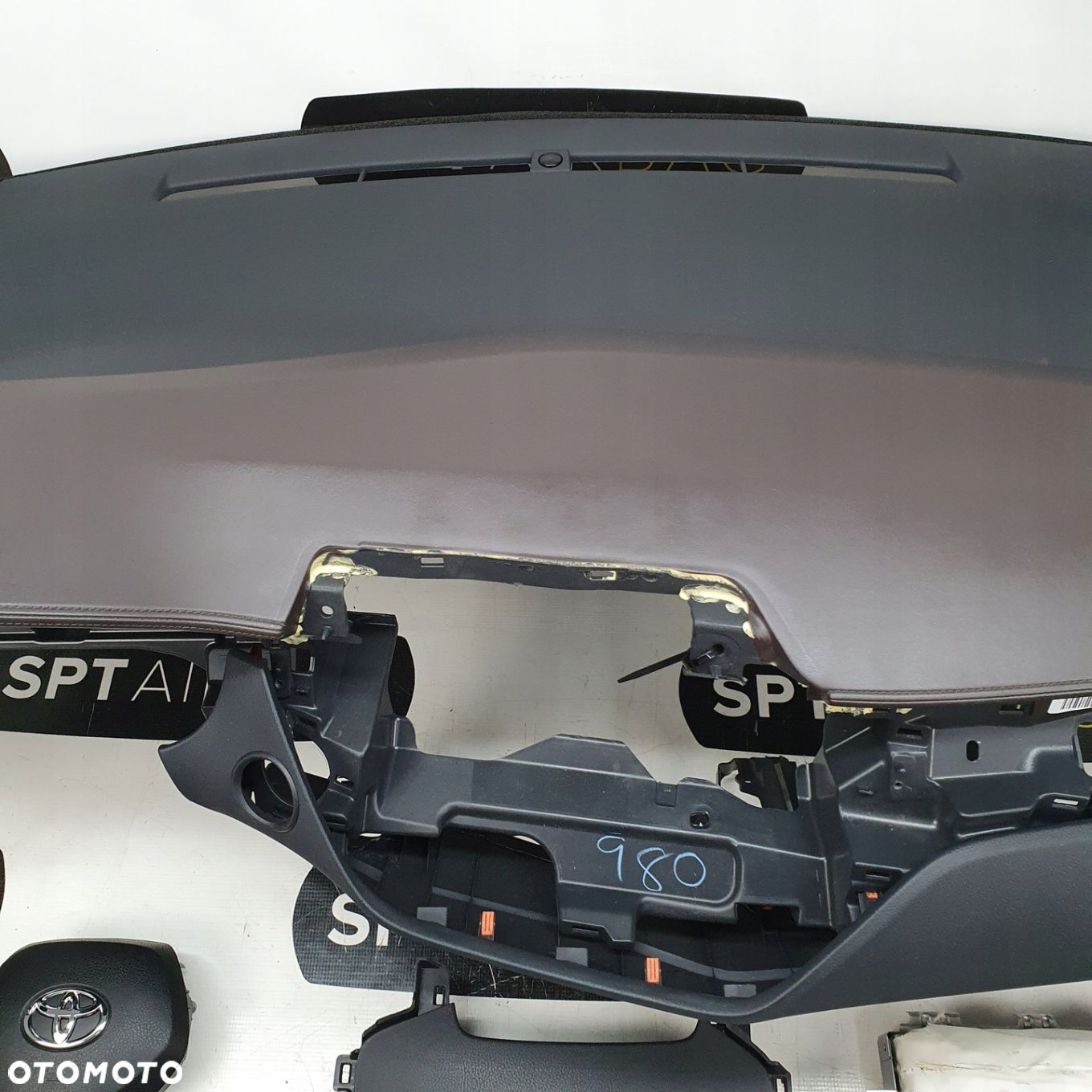 TOYOTA C-HR CHR DESKA ROZDZIELCZA KONSOLA KOKPIT PULPIT PODUSZKI AIRBAG AIR BAG PASY KIT SET - 3