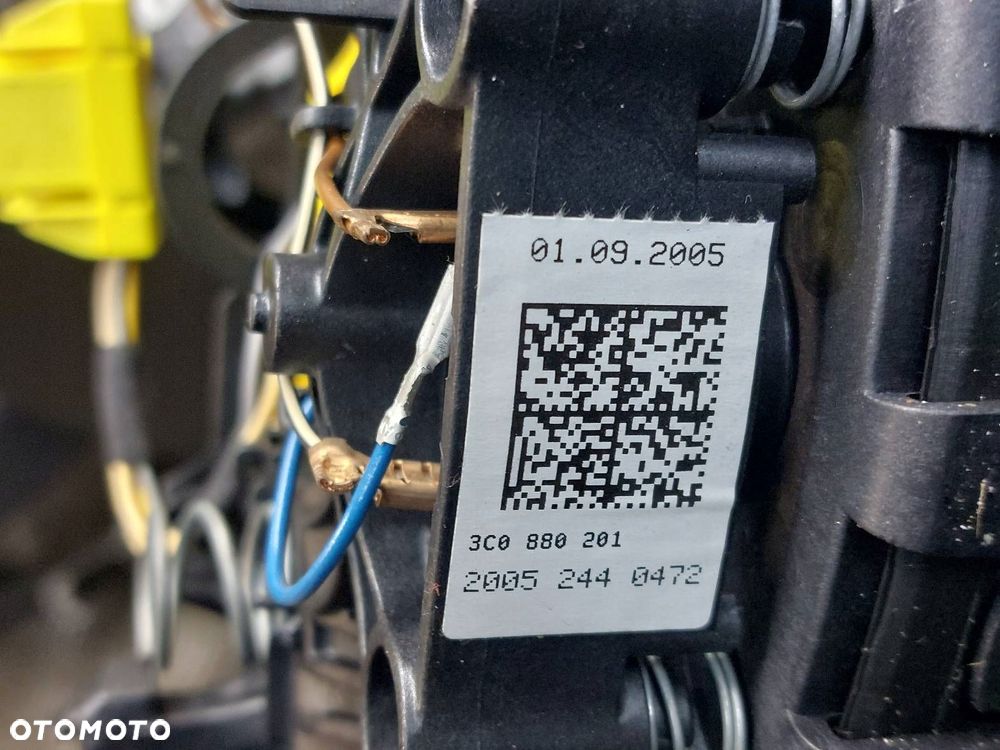 ZESTAW AIRBAG KOKPIT DESKA PODUSZKI PASY SCHOWEK VOLKSWAGEN PASSAT B6 - 6