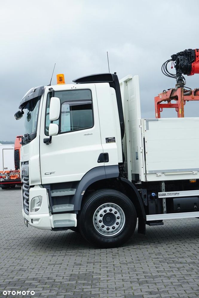 DAF CF / 480 / 6 X 2 / SKRZYNIOWY + HDS / PALFINGER PK 22 001L / OŚ SKRĘTNA / CHWYTAK - 26