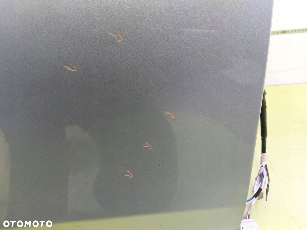 Drzwi przednie prawe przód TOYOTA YARIS II 2009-2011 LIFT 1F8 Srebrny - 3