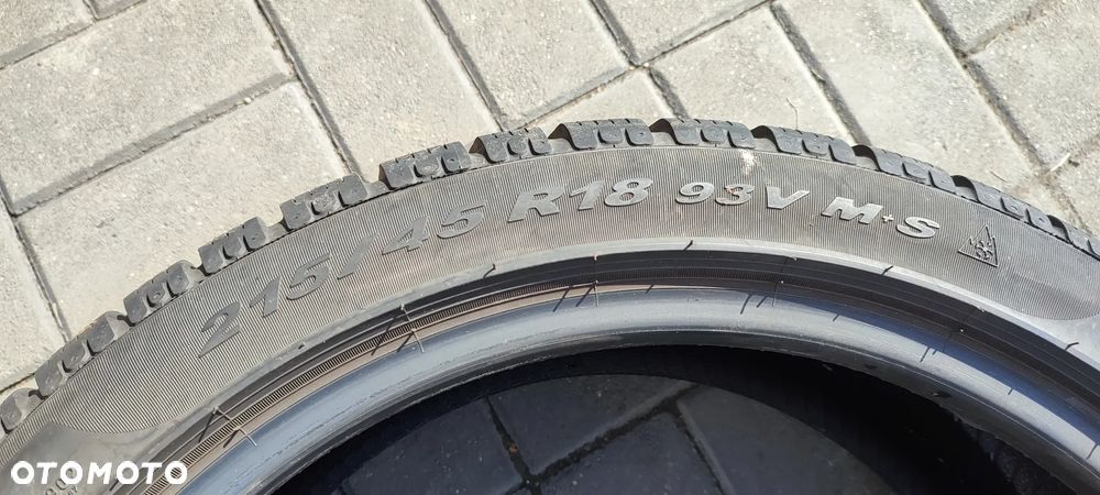 OPONY 215/45R18 93V PIRELLI SOTTOZERO WINTER 240 SERIA II (4119) 7mm 2 SZTUKI PARA - 6
