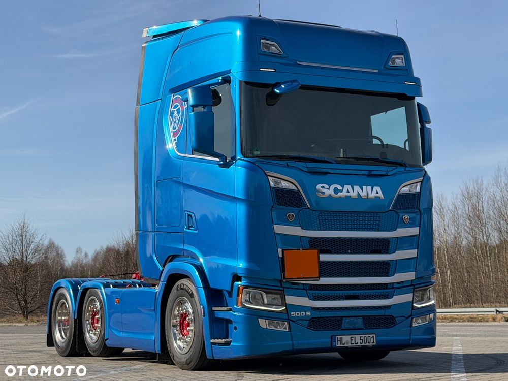 Scania Pusher 500s 6x2/4 full opcja 74T DMC JAK NOWY 2022/23 - 7