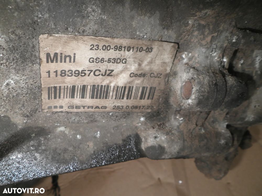 Cutie viteze manuala Mini Countryman All4 4x4 23.00-9810110-03 GS6-53DG 1183957CJZ 9810110 - 3
