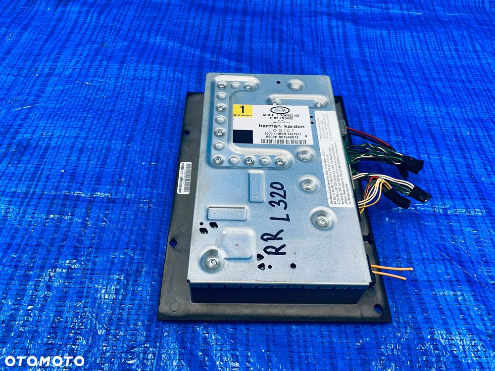 WZMACNIACZ RADIA AUDIO HARMAN LAND RANGE ROVER DISCOVERY III SPORT L320 2005- ; HS6909 XQK500105 ORYGINAŁ - 4