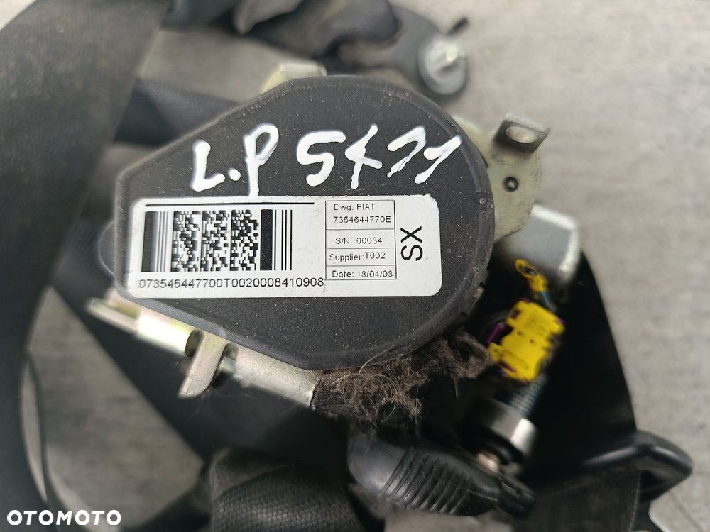 PAS BEZPIECZEŃSTWA LEWY PRZÓD FIAT FIORINO IV 7354644770E - 6