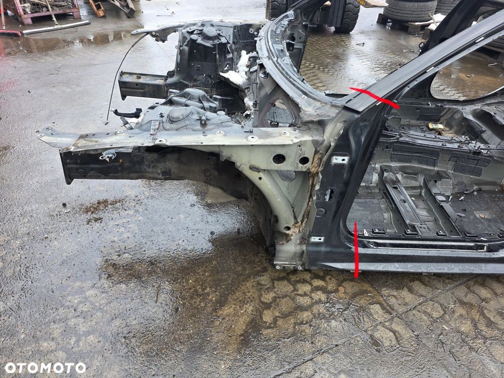ĆWIARTKA PODŁUŻNICA FARTUCH LEWY PRZÓD A6 C7 2011-2017 ORYGINAŁ ! - 6