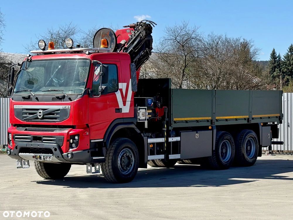 Volvo FMX 420 * Skrzynia 5,80m * HMF 2420 K8 + PILOT / 6x6 * STAN BDB - 4