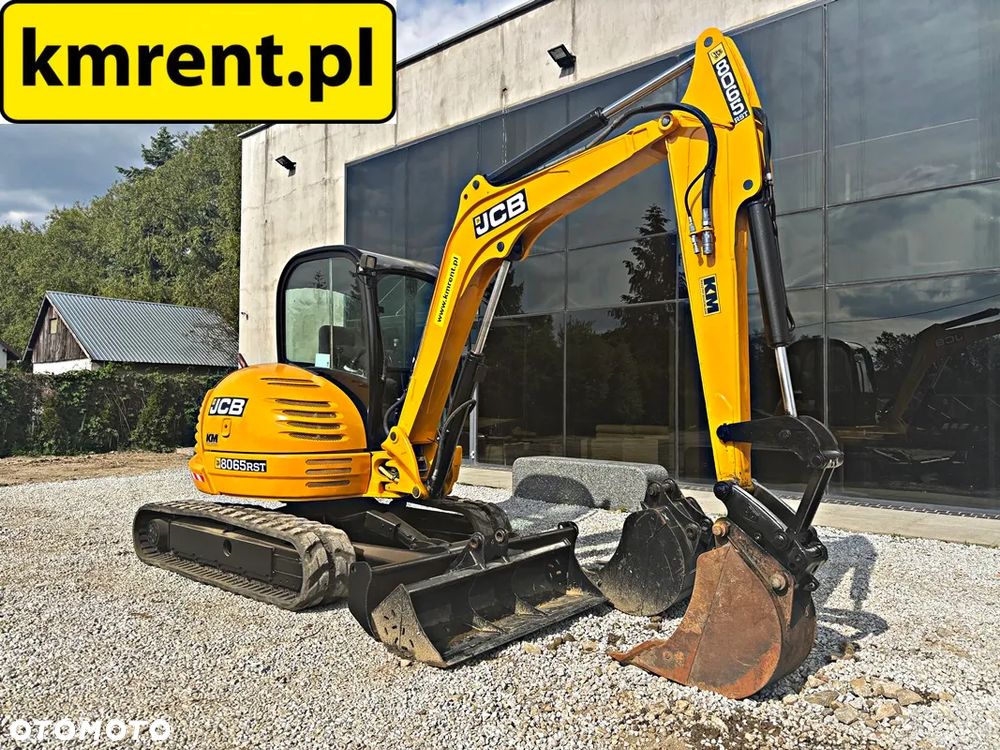 JCB 8065 MINI-KOPARKA 2010 R. MTH:4906! | CAT 307 JCB 855 - 9