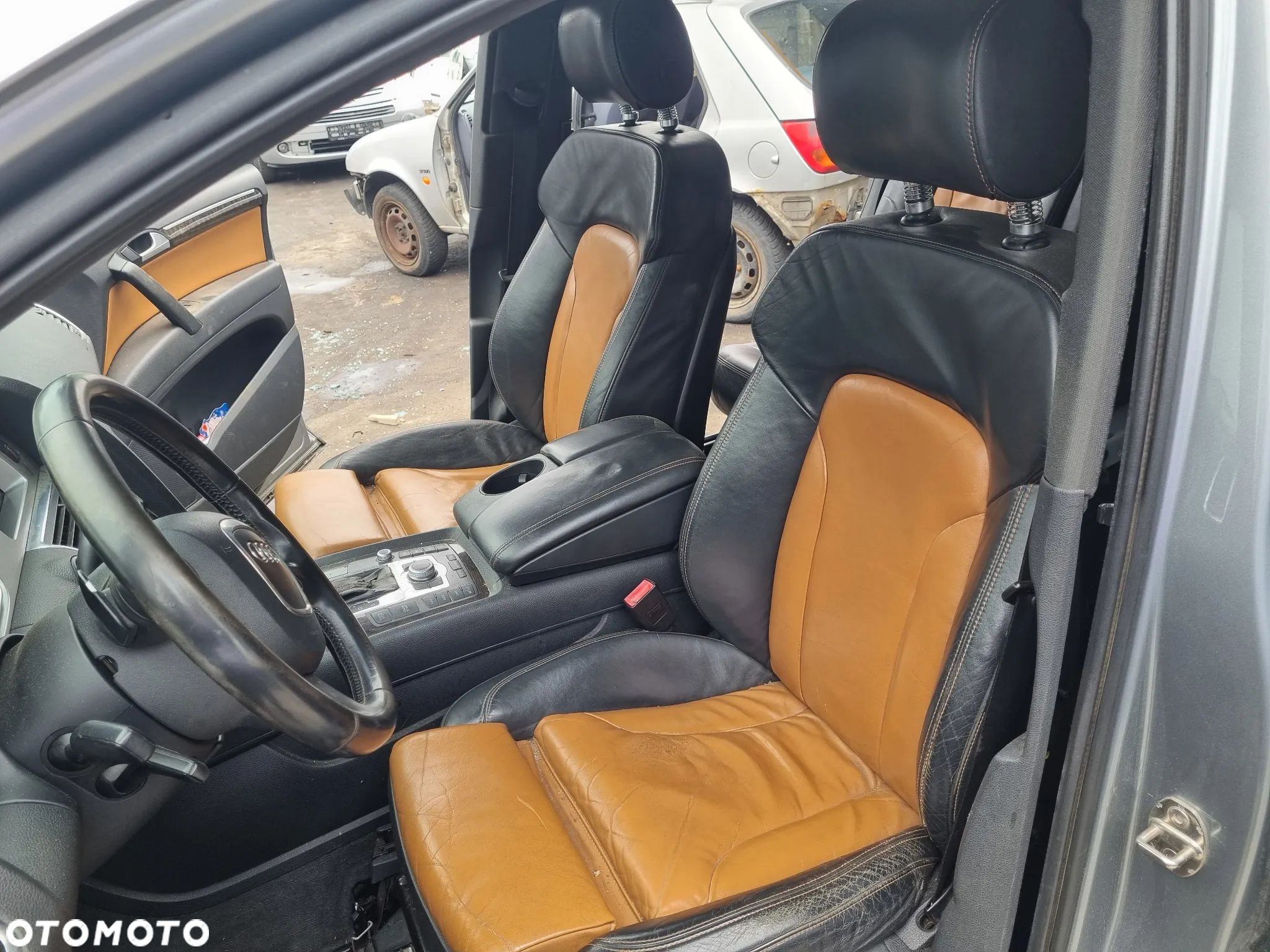 AUDI Q7 4L 05-10 r. FOTELE + KANAPA + KOMPLET BOCZKÓW wersja exclusive + - 1