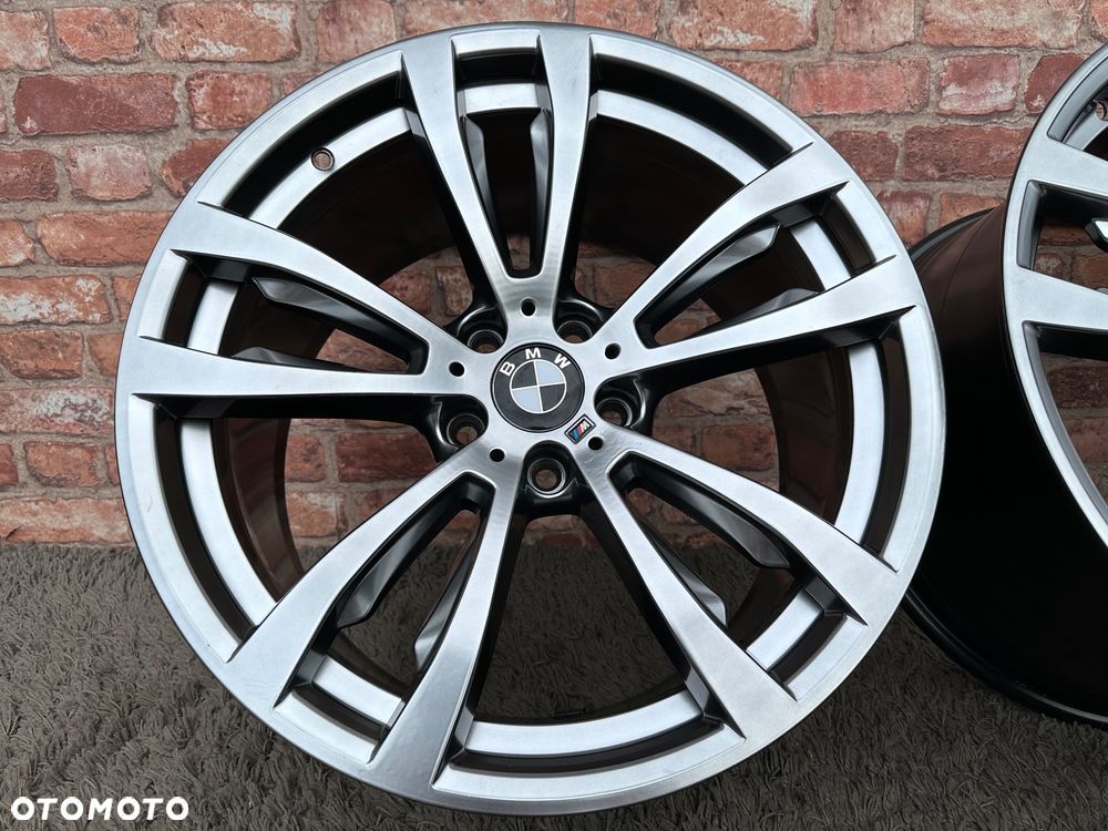 Oryginalne felgi BMW 20 M pakiet 5x120 X5 F15 Styling 469 E70 E53 X6 E71 F16 F01 E38 E60 E65 SUV 10j ET40 11j ET37 7846790 74.1mm 7846791 alufelgi Shadow Chrome - 5