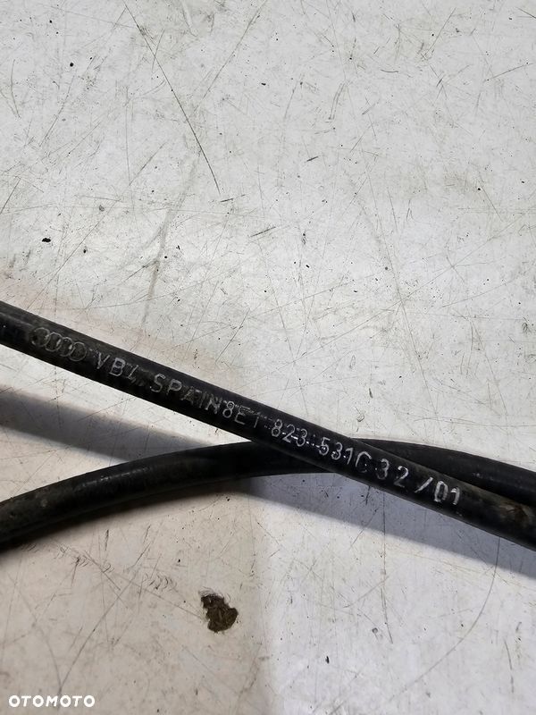 LINKA OTWIERANIA MASKI AUDI A4 B6 B7 8E1823531C - 5