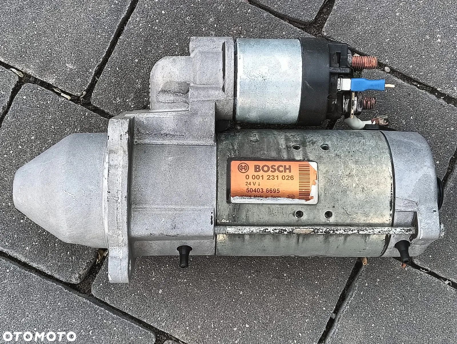 Rozrusznik Bosch 0001231026 24V Iveco F4HE9484A 6cyl - 1