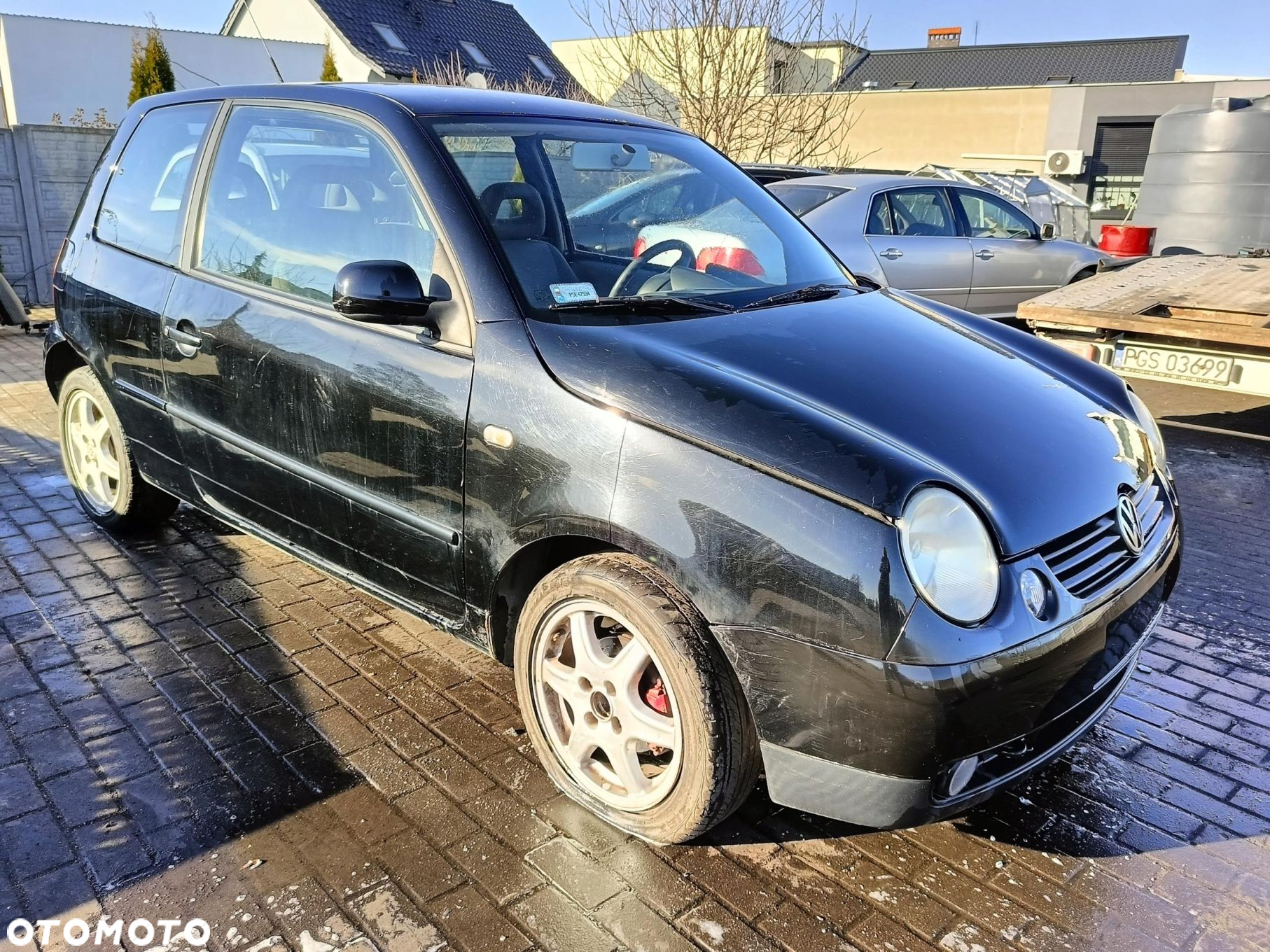 VW Lupo 98-05 ZDERZAK TYLNY TYŁ kod lakieru L041 - 9
