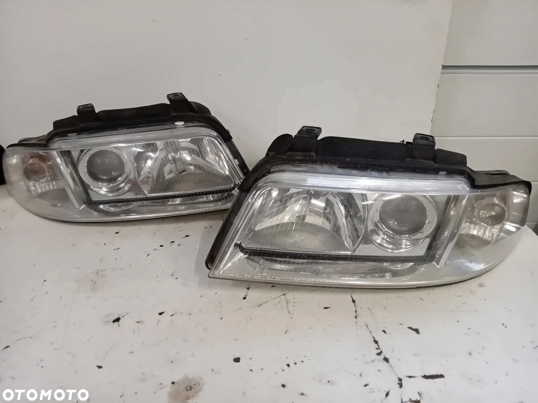 Lampy przednie AUDI A4 B5 LIFT komplet ORYGINALNE - 1