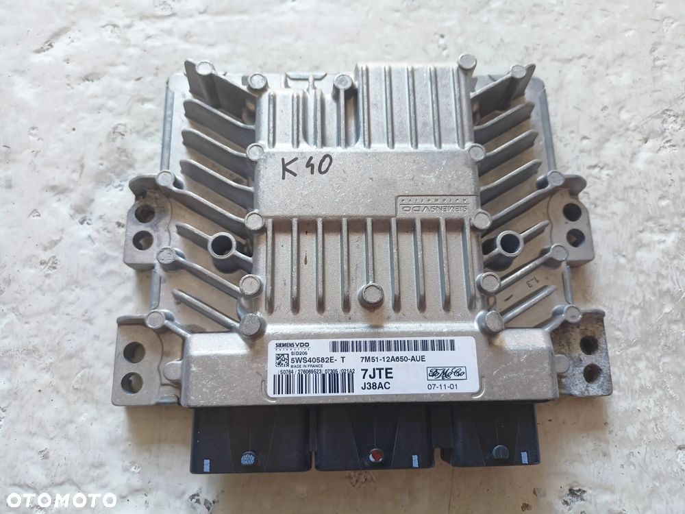 KOMPUTER STEROWNIK SILNIKA FORD 7M51-12A650-AUE 5WS40582E-T