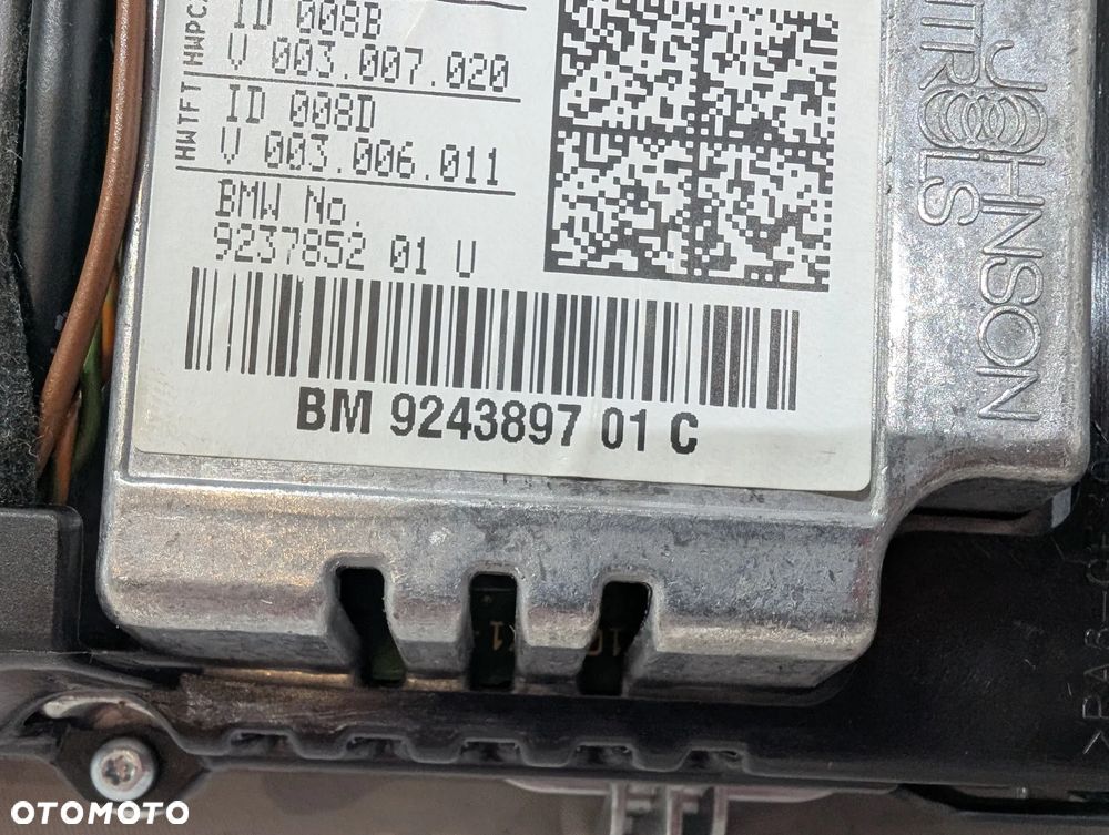 BMW F10 F11 RADIO NAWIGACJA KOMPLET 9206444 9239155 9243897 - 6