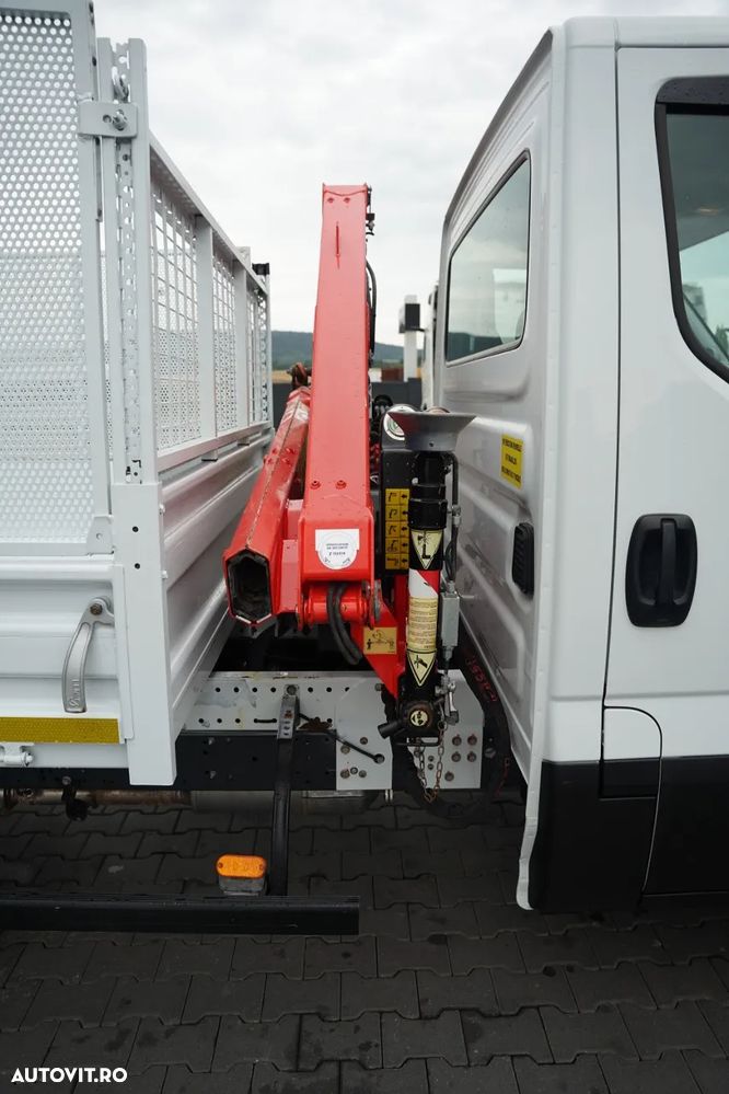 Renault MAXITY 140 DXI / BASCULATOR / + HDS FASSI F22A / CAPACITATE DE RIDICARE 995 KG / ATRACȚIE 5,5 M / IMPORTAT - 27