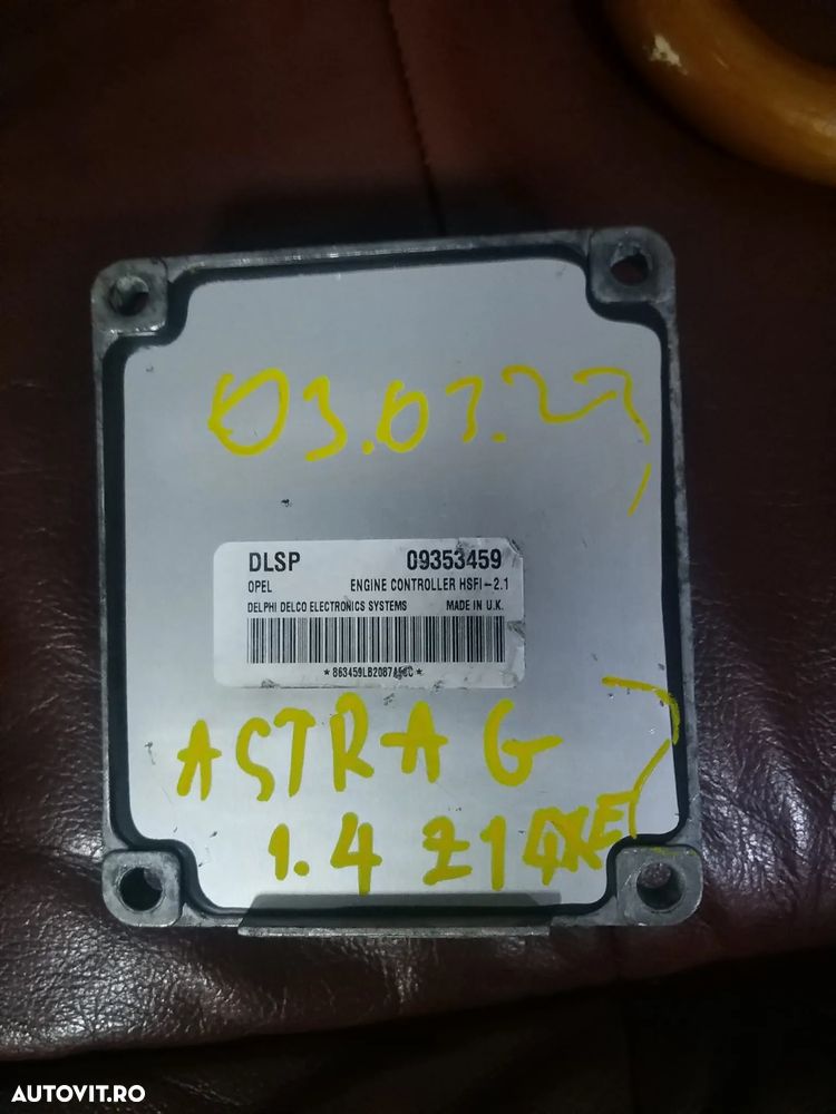Calculator cod: 09353459 pentru Opel Astra G 1.4 Z14XE - 1