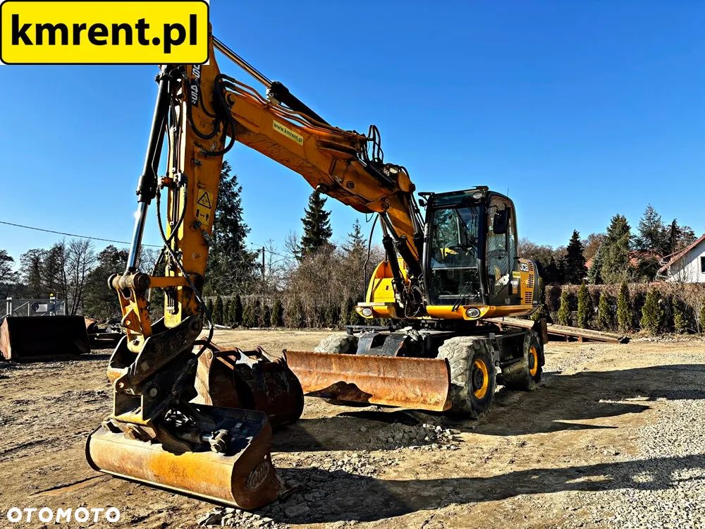 JCB JS 145 WTT4 I KOPARKA KOŁOWA 2016R. | S 130 160 313 315 CAT KOMATSU PW 140 - 18