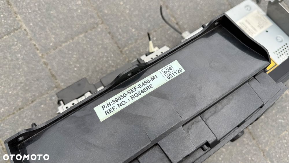 Radio Nawigacja + czytnik DVD CD Honda Accord 7 Navi VII 02-08 39175-sea-e830 - 4