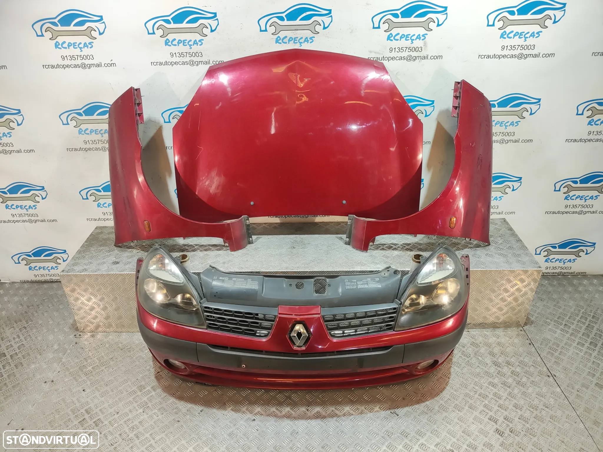 Frente Completa Renault Clio mk2 Facelift Fase 2 2001 a 2003 - 24