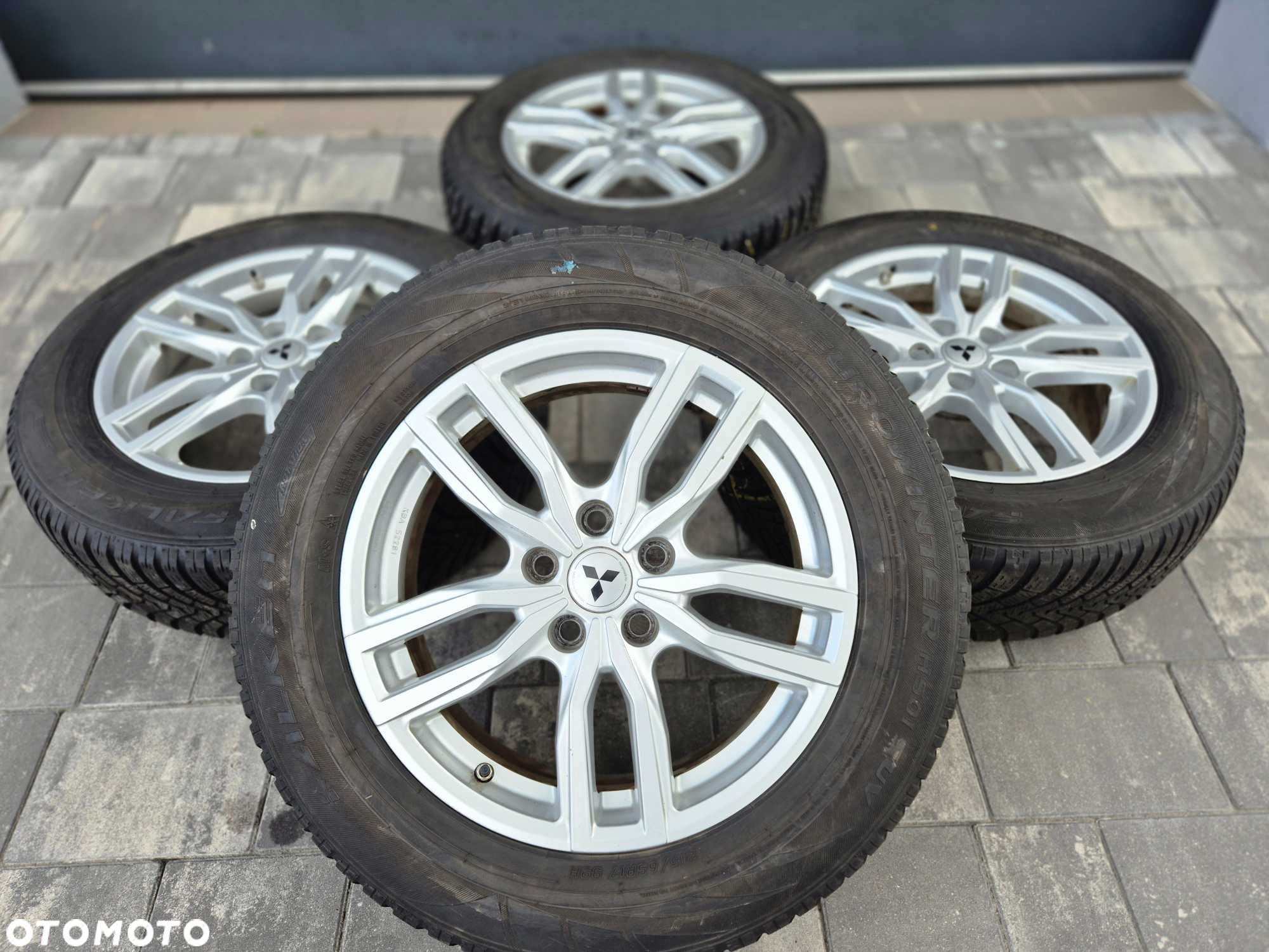 Koła Felgi aluminiowe 17” 5x114,3 ET38 215/65r17 Mitsubishi ASX N2849 - 1