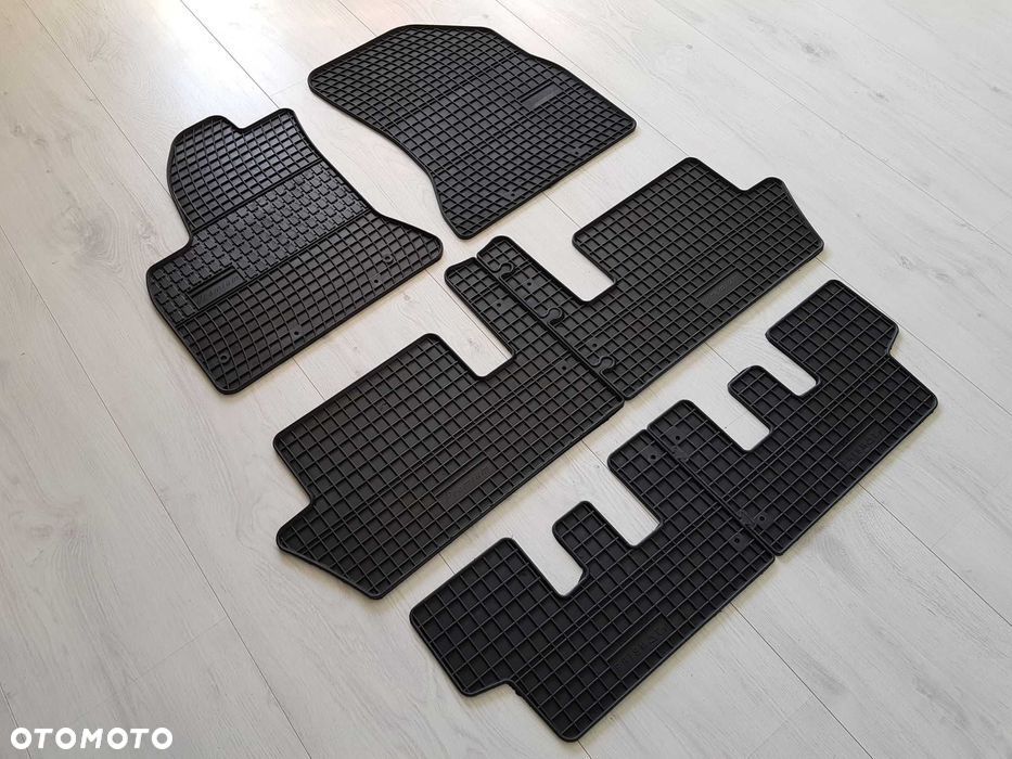 Dywaniki Gumowe Citroen C4 GRAND Picasso I 06-13 Dopasowane 7 Osobowy - 2