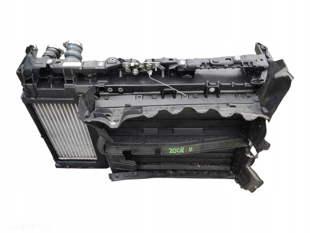 KOMPLET CHŁODNIC CHŁODNICE WENTYLATOR PEUGEOT 2008 II 1.2 PURETECH 2019-25 - 1