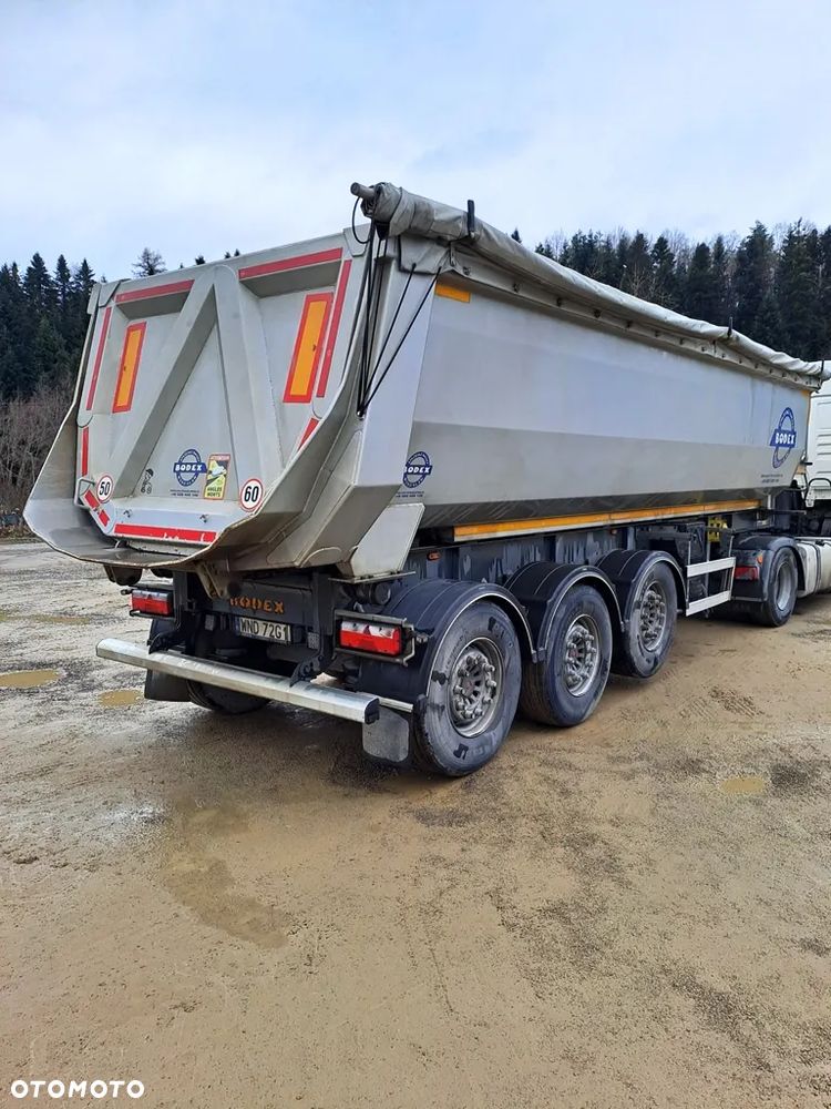 Bodex BODEX WYWROTKA / 27 m3 / STALOWA RYNNA / PIERWSZY WŁAŚCICIEL / OŚ PODNOSZONA SAF / OPONY BARDZO DOBRY STAN - 8