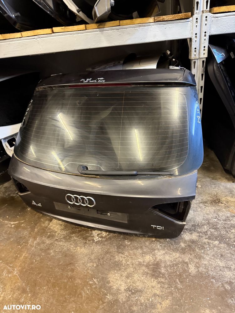 Haion complet AUDI A4 B8 8K combi an 2009-2015 cu luneta, stergator si ornamente - 5