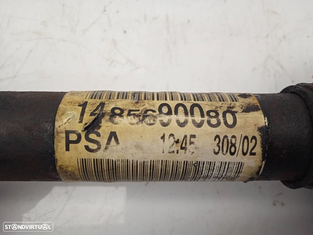 TRANSMISSÃO FRONTAL ESQUERDA PEUGEOT 807 2003 -1485690080 - 1