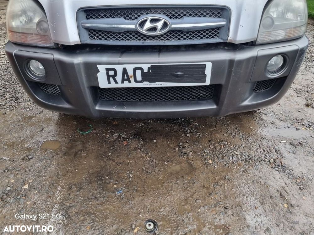 Bara fata Hyundai Tucson 2006 - 2010 Warm Silver sau Sahara Silver Metalizat Yk (1388) ... - 1