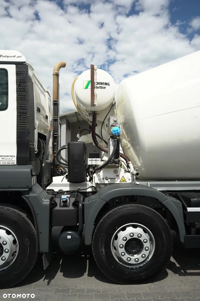 MAN TGS 35.400 / 8x4 / BETONOMIESZARKA / SCHWING STETTER / GRUSZKA 9 M3 / EURO 5 - 16
