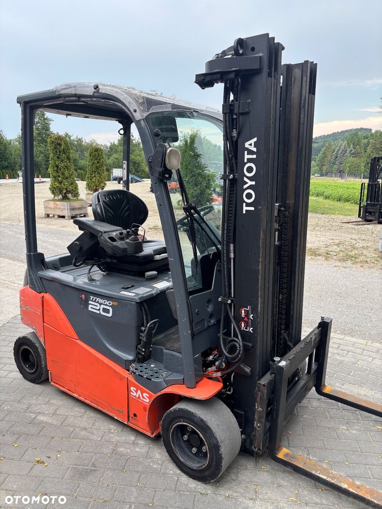 Toyota wózek widłowy  elektryk 8fbmt20 wolny skok 29900 NETTO 2019' - 2
