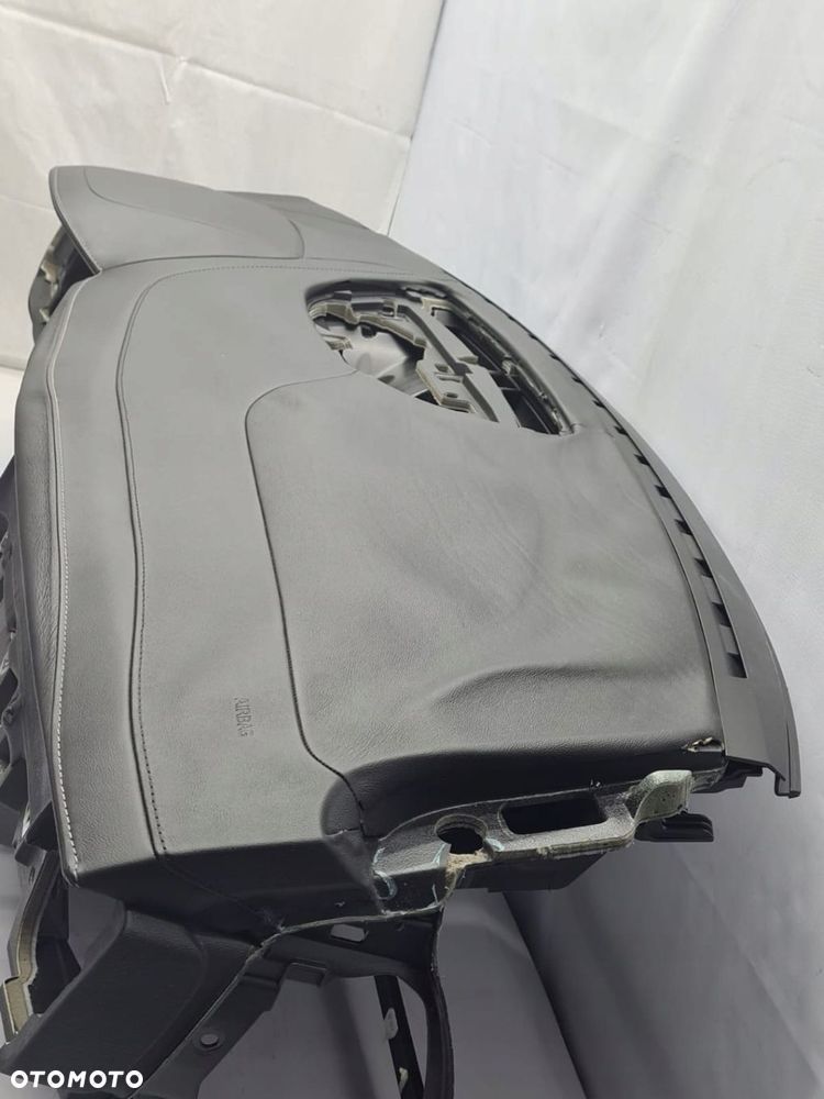 DESKA ROZDZIELCZA KONSOLA V90 S90 KOKPIT VOLVO SKORA SKÓRA - 3