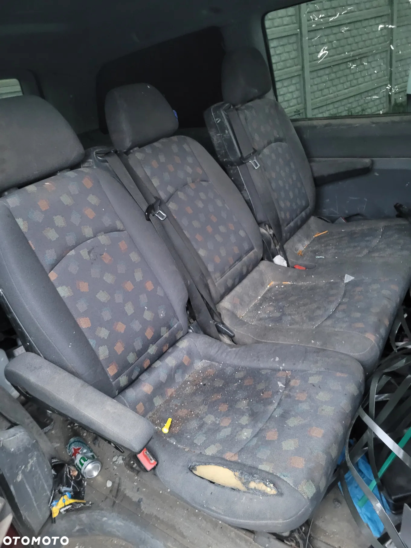 mercedes vito w639 fotel kanapa deska kokpit podsufitka boczek podłokietnik licznik panel szyb stacyjka - 4