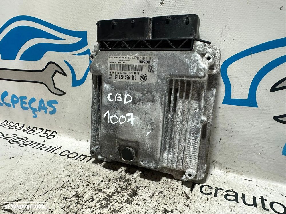 .Centralina Motor Original Bosch VAG Volkswagen CBD CBDB 2.0 TDi 03L906022KD 0281015335 EDC17CP14 2008-2017 - 5
