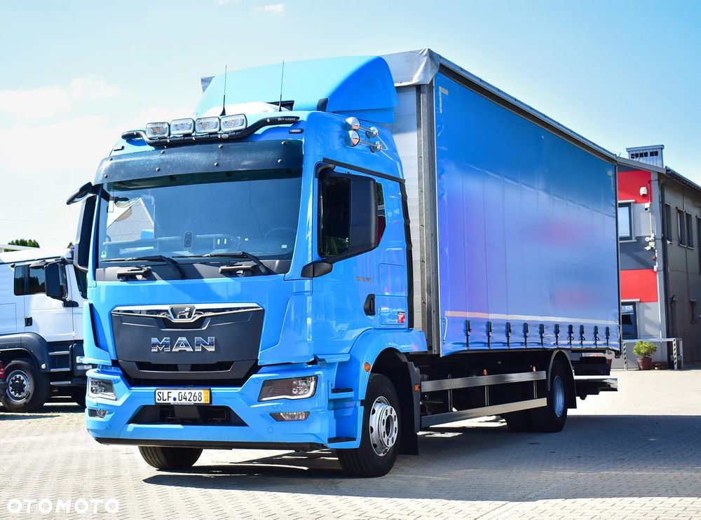 MAN TGM 15.290 /Firanka 7.50 m. + Winda / Euro 6D/ Kabina TM/ Voll LED/ Serwis M.A.N/  Sprowadzony z Niemiec ! - 2