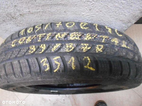 Opona pojedyńcza 165/70r14c continental vanco winter 2 8,5mm jak nowa