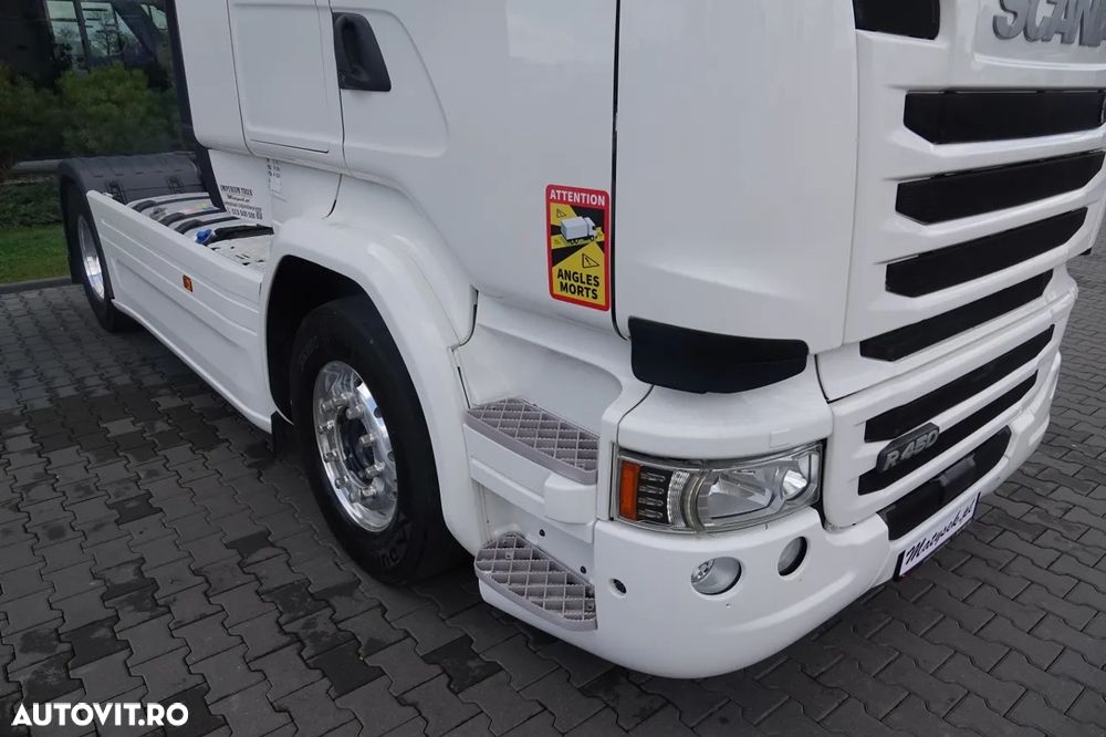 Scania R 450 / RETARDER / TOPLINE / FULL AIRMATIC / JANTE DIN ALIAJ / EURO 6 / - 11