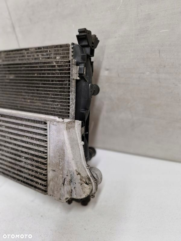 SCENIC 2 II 1.5 DCI CHŁODNICA WODY KLIMATYZACJI INTERCOOLER WENTYLATOR - 5