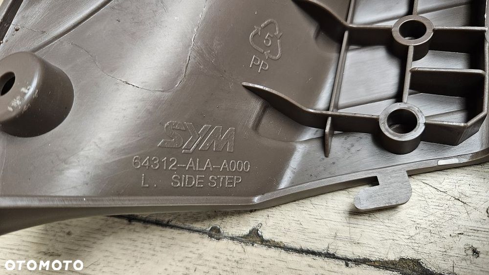 Podłoga podnóżek zestaw (L+P) SYM Fiddle II 50/125/150 - 9