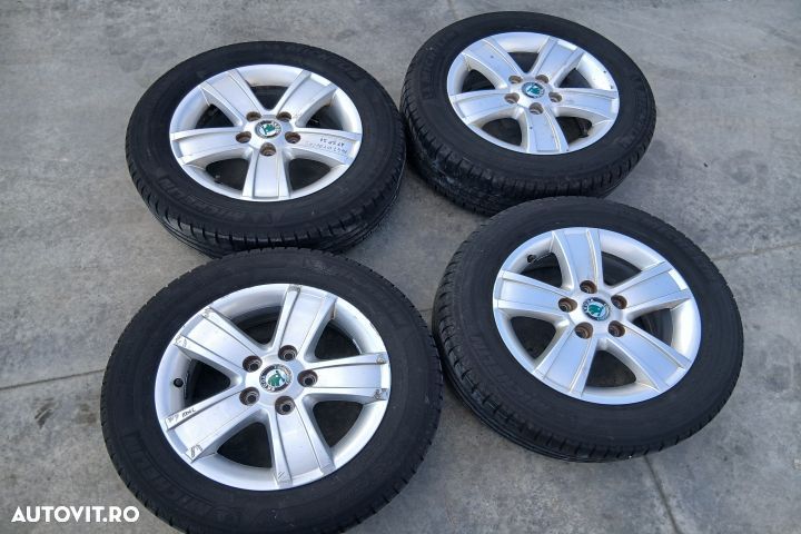 Jante aliaj cu anvelope 15 - set 205/60 R15 Z10601025S 6.5JX15H2 ET50 - 2