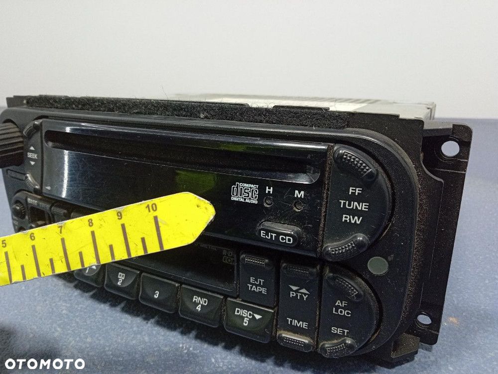 CHRYSLER VOYAGER IV LIFT 04- RADIO FABRYCZNE OEM P05091601AE - 7