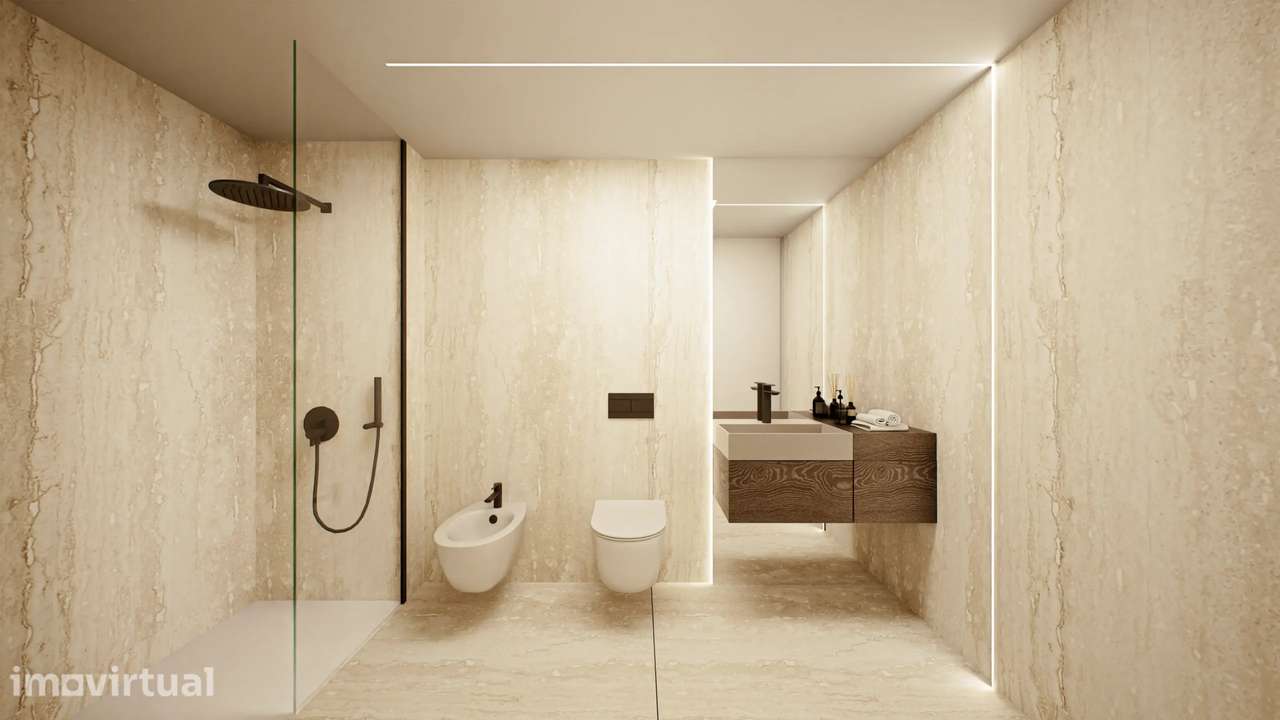 T2 novo | Condomínio privado com piscina | Viana do Castelo - Grande imagem: 5/10
