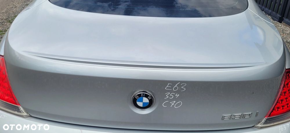 KLAPA BAGAŻNIKA BMW E63 354 TITANSILBER C70 - 1