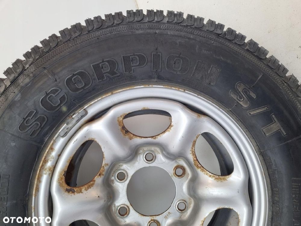 KOŁO ZAPASOWE zapas Nissan Terrano II felga opona 235/75 R15 6x139,7 22C8P - 8