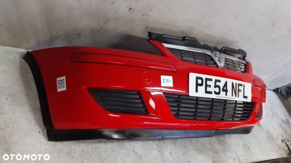 ! ZDERZAK PRZEDNI PRZÓD OPEL CORSA C LIFT Y547 CZERWONY - 4